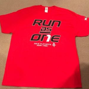 HOUSTON ROCKET ROUND 1 PLAY OFF T SHIRT